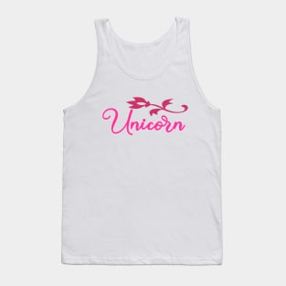 Flower Unicorny Tank Top